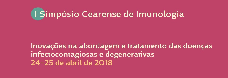 I SIMPOSIO CEARENSE DE IMUNOLOGIA